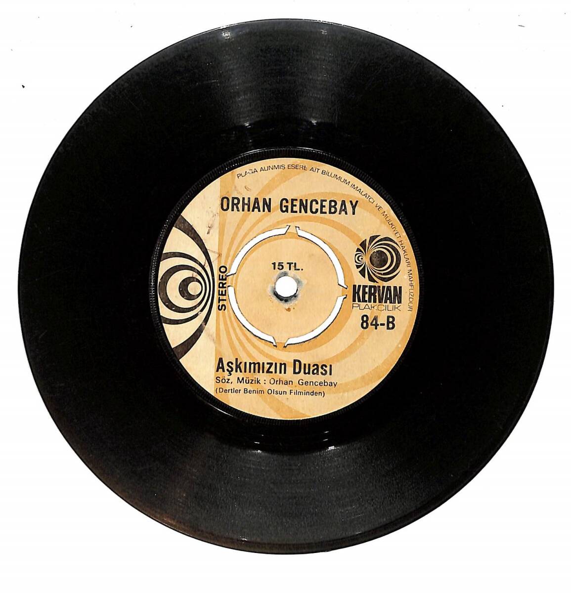 Orhan Gencebay – Duyun Beni & Aşkımızın Duası Plak (10/5.5) PLK26787 - 2