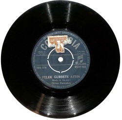 Orhan Gencebay - Felek Gurbete Attın / Nerdesin Leylam Plak (Columbia Plak - 10/6.5) *Çok Nadir* PLK26163 - 2