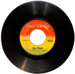 Orhan Gencebay - Hayat kavgası / Aşk pınarı Plak (10/5.5) PLK25011 - 1