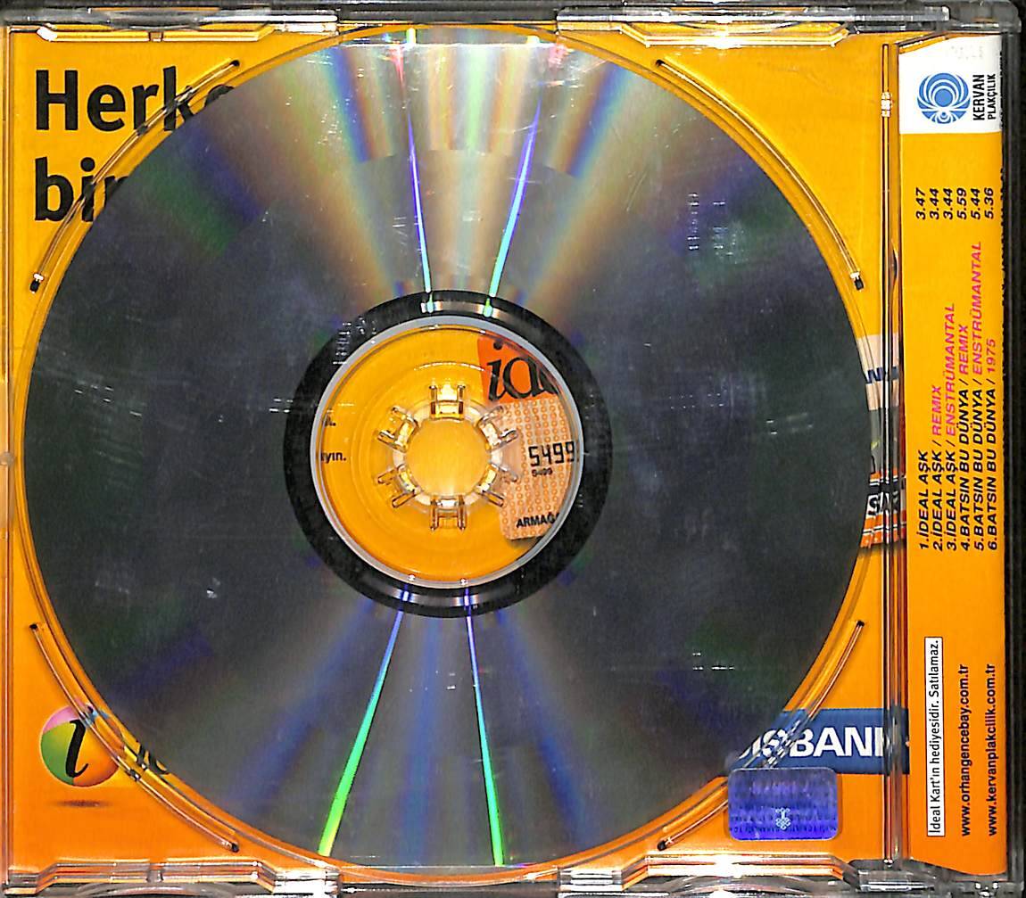 Orhan Gencebay - İdeal Aşk/Batsın Bu Dünya CD (İkinci El) CD3587 - 2