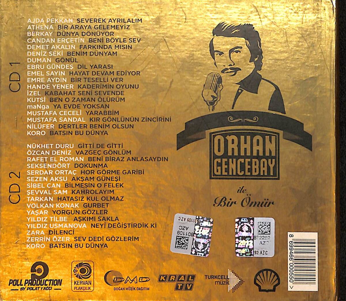 Orhan Gencebay ile Bir Ömür CD (İkinci El) CD3860 - 3