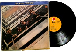 The Beatles - Hey Jude - Ob-La-Di-Ob-La-Da (1976) LP Plak (107.5) PLK24368 - Gökçekoleksiyon