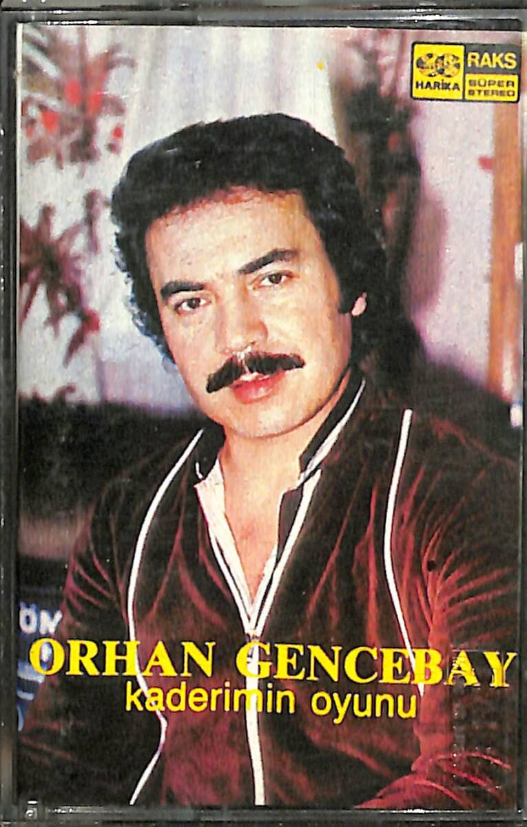 Orhan Gencebay - Kaderimin Oyunu Orijinal Kaset (İkinci El) *Harika Kasetçilik - 1986 * Sarı Bandrol - Kâğıt Baskı * KST30563 - 1