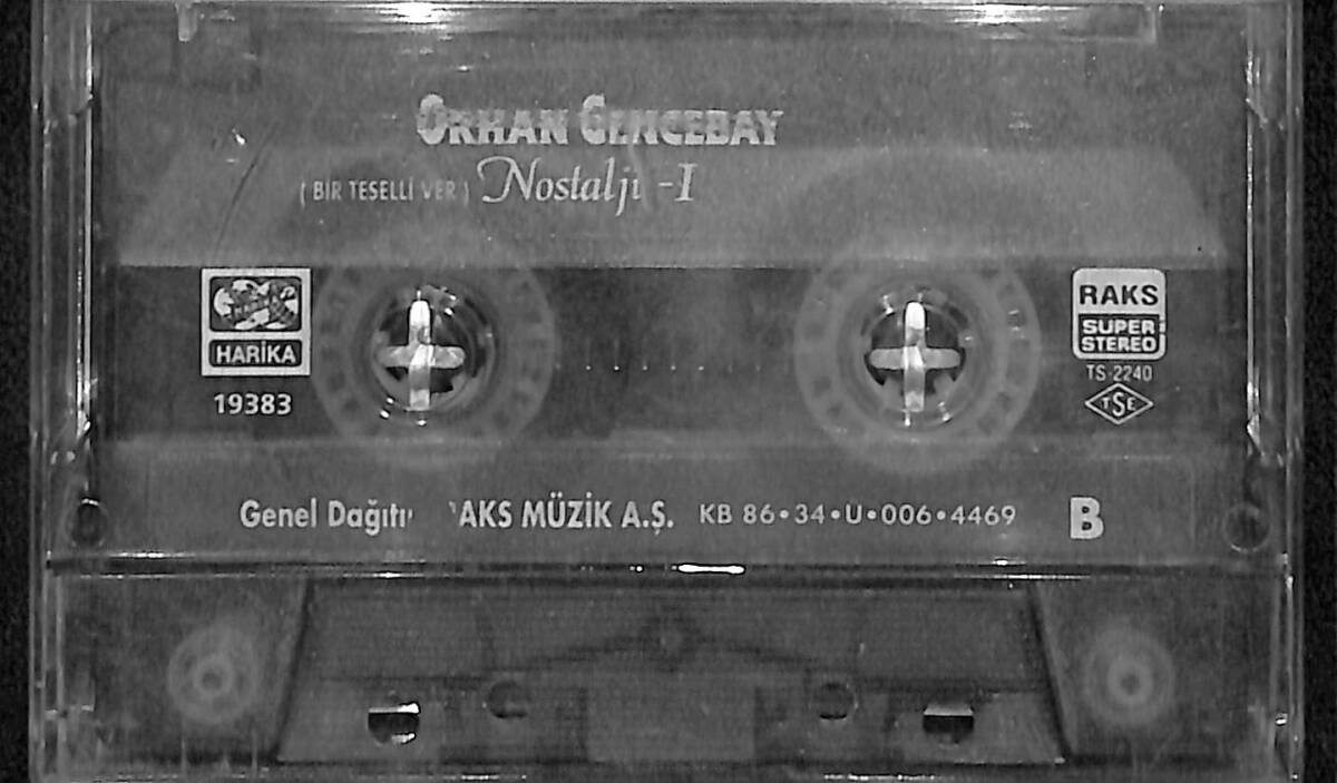 Orhan Gencebay - Nostalji 1 (Bir Teselli Ver) Kaset (Harika Kasetçilik - Kırmızı Bandrol - İkinci El) KST27955 - 2