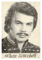 Orhan Gencebay Orta Boy Kartpostal Temiz KRT6853 - Gökçekoleksiyon