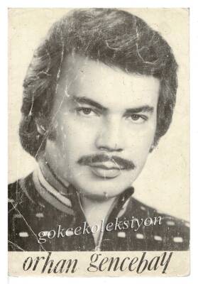 Orhan Gencebay Orta Boy Kartpostal Temiz KRT6853 - 1