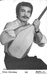 Orhan Gencebay Siyah-Beyaz Kartpostal (Küçük Boy) KRT21792 - Gökçekoleksiyon