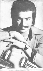 Orhan Gencebay Siyah-Beyaz Kartpostal (Küçük Boy) KRT22037 - Gökçekoleksiyon