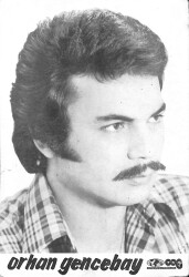 Orhan Gencebay Siyah-Beyaz Kartpostal (Orta Boy) KRT21821 - Gökçekoleksiyon