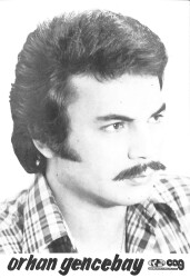 Orhan Gencebay Siyah-Beyaz Kartpostal (Orta Boy) KRT21835 - Gökçekoleksiyon