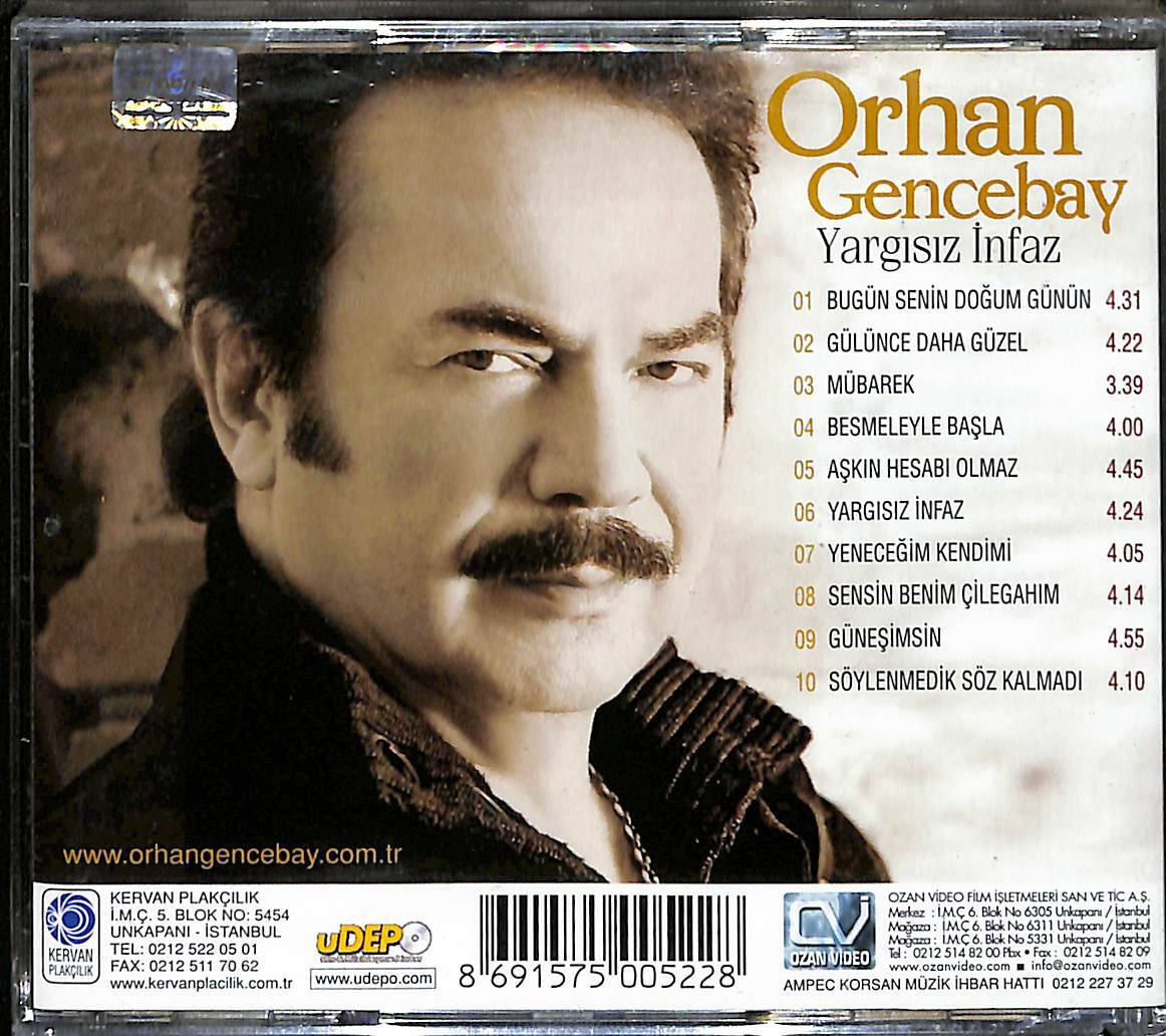 Orhan Gencebay - Yargısız İnfaz CD (Sıfır) CD3583 - 2