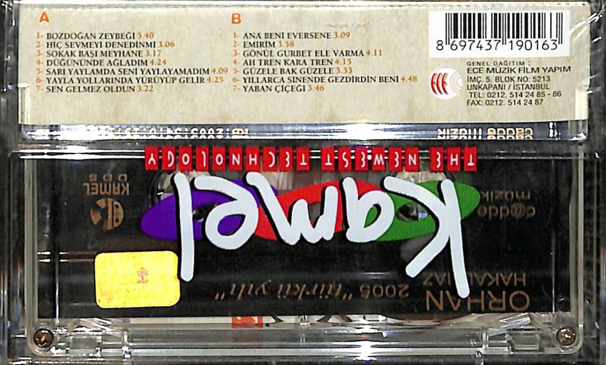 Orhan Hakalmaz - 2005 Türkü Yılı Kaset (Sıfır) KST28429 - 2