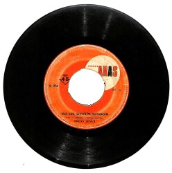 Orhan Şener - Sus , Sus, Sevgilim Duymasın / Sen Benim Gönlümde Açan Son Güldün PLAK (10/6) PLK16297 - 1