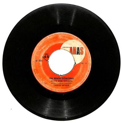 Orhan Şener - Sus , Sus, Sevgilim Duymasın / Sen Benim Gönlümde Açan Son Güldün PLAK (10/6) PLK16297 - 2