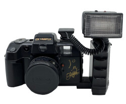 Olympia Vintage Analog Fotoğraf Makinesi – Kutusunda | 35mm Film Camera Set AOB4020 - 2