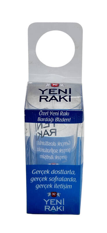 Orijinal Kutusunda Yeni Rakı Cam Bardak (Sıfır Ürün) AOB5393 - 2