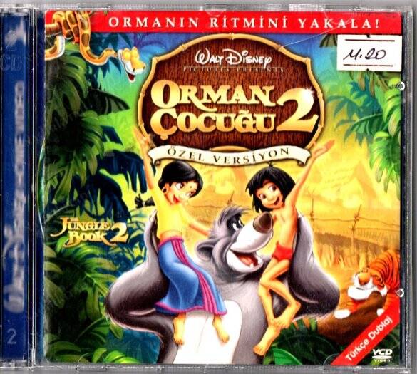 Orman Çocuğu 2 - The Jungle Book 2 (2004) Orjinal VCD Film VCD28139 - 1