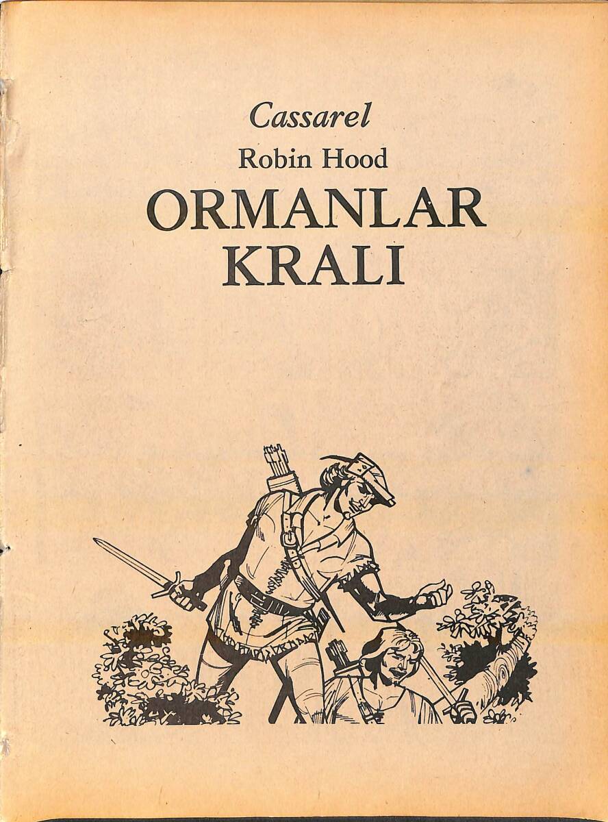 Ormanlar Kralı / Tam Macera (Milliyet Çocuk Çizgi Roman) NDR94071 - 1