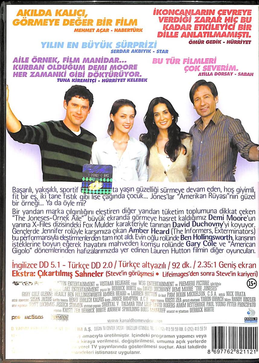 Örnek Aile - The Joneses DVD (İkinci El) DVD2707 - 2