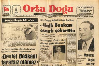 Orta Doğu Gazetesi 11 Eylül 1979 - Halk Bankası Esnafı Çökertti GZ89339 - 1