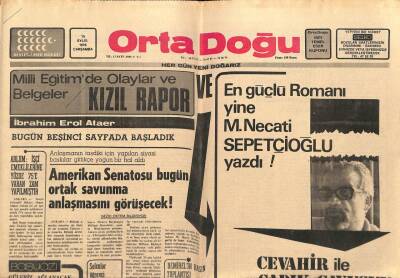 Orta Doğu Gazetesi 15 Eylül 1976 - İstanbulun Damarı Tıkandı GZ89279 - 1