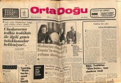 Orta Doğu Gazetesi 15 Şubat 1977 - Hasankeyfdeki Tarihi Eserler Restore Edilecek GZ72364 - 2