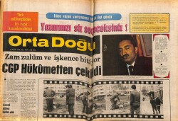 Orta Doğu Gazetesi 19 Eylül 1978 - Sovyetler Ekonomimize Hakim Olmaya Çalışıyor GZ72386 - 2