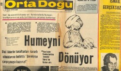 Orta Doğu Gazetesi 26 Ocak 1979 - Humeyni Dönüyor GZ61253 - 1