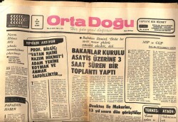 Orta Doğu Gazetesi 28 Ocak 1977 - Nazım Hikmet 1951 Yılında Vatandaşlıktan Çıkarılmıştı GZ72373 - 2