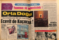 Orta Doğu Gazetesi 29 Eylül 1978 - Atatürk Eğitim Enstitüsünden 150 Ülkücü Süresiz Uzaklaştırıldı ! GZ72385 - 1