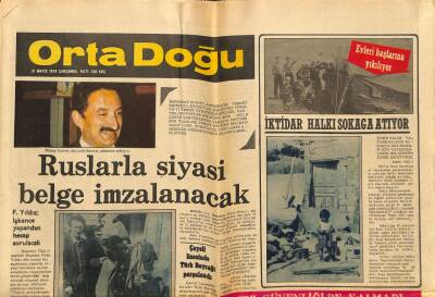 Orta Doğu Gazetesi 31 Mayıs 1978 - Ruslarla Siyasi Belge İmzalanacak GZ89329 - 1