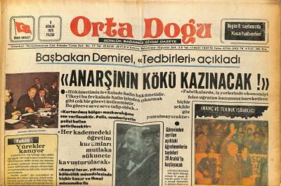 Orta Doğu Gazetesi 9 Aralık 1979 -İrana İhracat Yapacak Olanlar Yemin Edecek GZ89345 - 1