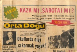 Ortadoğu Gazetesi 10 Ocak 1979 - Okullarda Olay Çıkartmak Yasak GZ66559 - 1