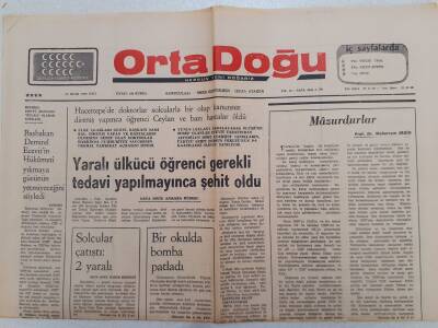 Ortadoğu Gazetesi - 13 Ocak 1976 - Ege Tütün Piyasası Açıldı GZ111430 - 1