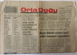 Ortadoğu Gazetesi 15 Nisan 1976 - Amacı Dışında Çalışan Derneği Valiler Tamamen Kapatabilecek GZ13485 - 2