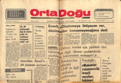 Ortadoğu Gazetesi 16 Eylül 1974 - Erbakandan Elindeki CHP İle İlgili Vesikaları Açıklamaları İstendi GZ66492 - 1