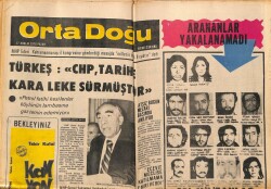 Ortadoğu Gazetesi 17 Aralık 1978 - Türkeş,CHP Tarihe Kara Leke Sürmüştür GZ66512 - 1