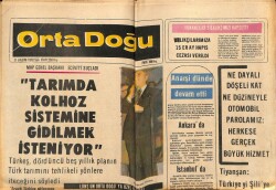 Ortadoğu Gazetesi 21 Kasım 1978 - Rusyadan Kaynaklanan Komünizm Tehlikesi Var GZ66501 - 2