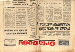 Ortadoğu Gazetesi 23 Ekim 1975 - Viyana Büyükelçimiz Makamında Katledildi GZ66485 - 1