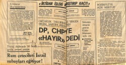 Ortadoğu Gazetesi 25 Eylül 1974 - DP , CHPye Hayır Dedi GZ66542 - 2