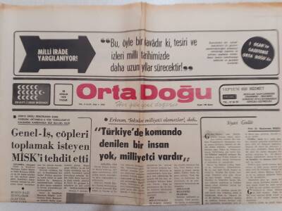 Ortadoğu Gazetesi - 26 Aralık 1976 - Aylin Urgal İstanbula Yerleşecek GZ111398 - 1