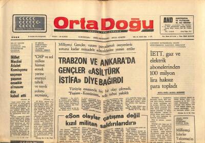 Ortadoğu Gazetesi 27 Kasım 1975 - İspanya Kralı Juan Carlos Af İlan Etti GZ90048 - 1