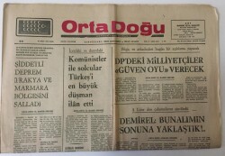 Ortadoğu Gazetesi 28 Mart 1975 - Komünistler İle Solcular Türkeşi En Büyük Düşman İlan Etti GZ13487 - 2