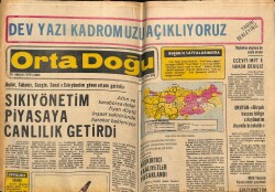 Ortadoğu Gazetesi 29 Aralık 1978 - Sıkıyönetim Piyasaya Canlılık Getirdi GZ66534 - 1