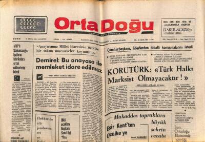 Ortadoğu Gazetesi 29 Eylül 1975 - 50 Bin Tarım İşçisi Bu Yıl Çukurovada İş Bulamadı GZ73908 - 1