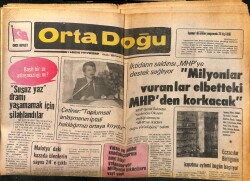 Ortadoğu Gazetesi 3 Aralık 1979 - Komünist Şebekeler Yeni Cinayetler İşledi GZ66553 - 1