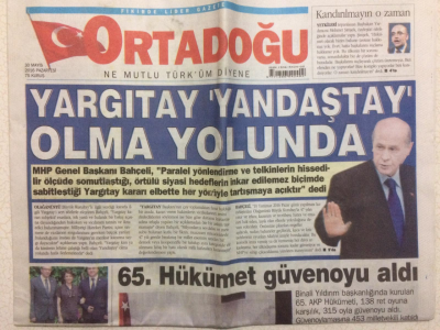 Ortadoğu Gazetesi 30 Mayıs 2016 - Yargıtay Yantaştay Olma Yolunda GZ27578 - 1