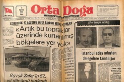 Ortadoğu Gazetesi 31 Ağustos 1979 - Artık Bu Topraklar Üzerinde Kurtarışmış Bölgeler Yok GZ66532 - 1