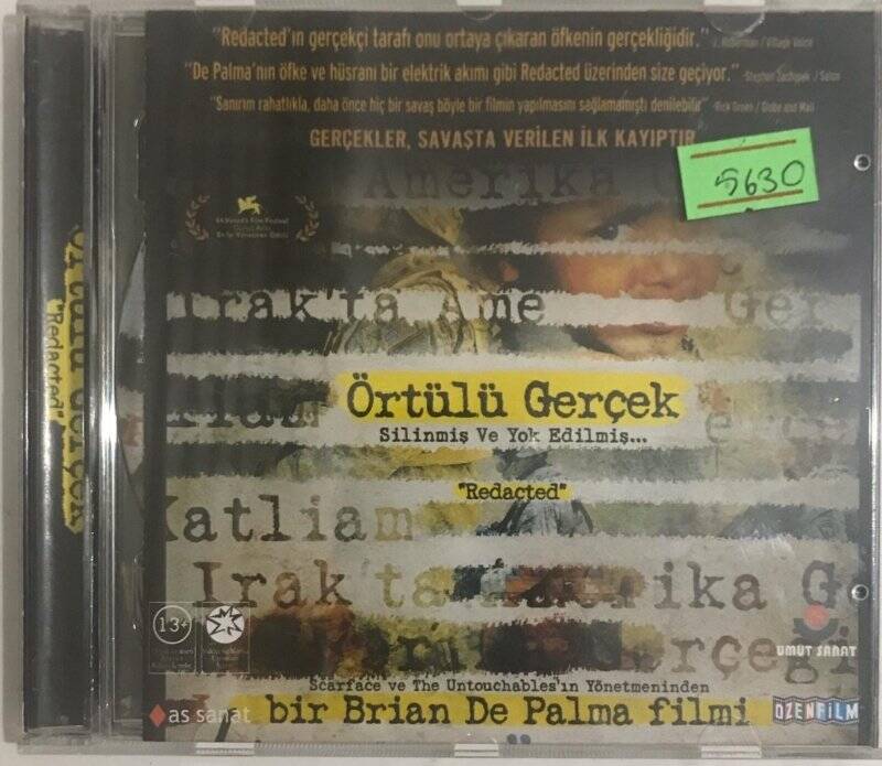 Örtülü Gerçek VCD Film VCD8061 - 1