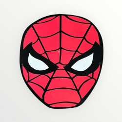 Örümcek Adam SPIDERMAM Kağıt Maske AOB4877 - Gökçekoleksiyon
